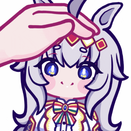 Head Pat Umamusume GIF