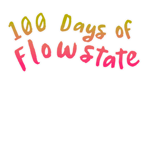 Flowstate Sticker by willaworkshops