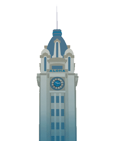 Hawaii Pacific University Sticker