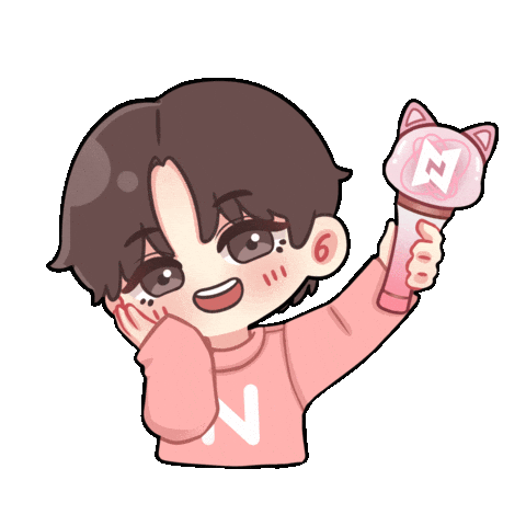 Lightstick Zonzon Sticker