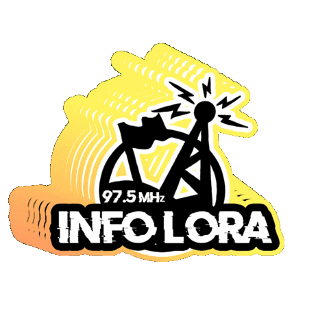 Radio Lora Sticker