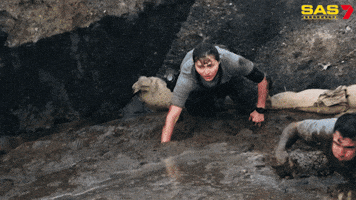 Challenge Mud GIF by Channel 7