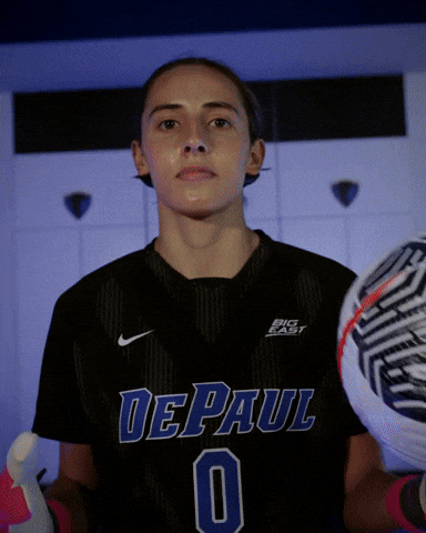 Womens Soccer GIF by DePaul Blue Demons