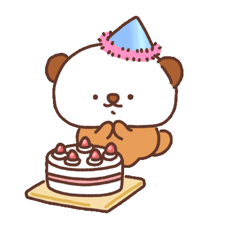 Party Birthday Sticker