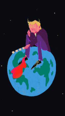 Fire Trump GIF by Gelyane