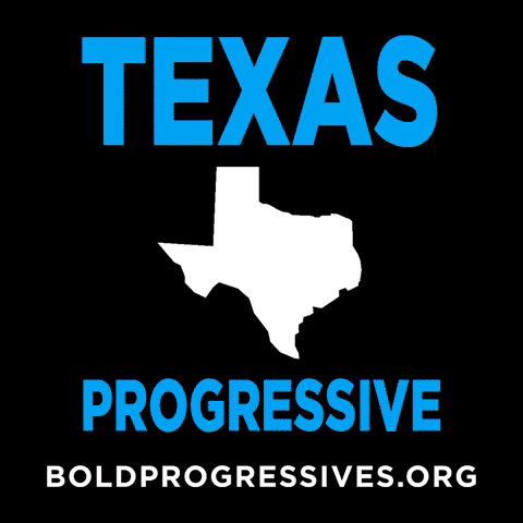 boldprogressive texas climate change green new deal medicare for all GIF
