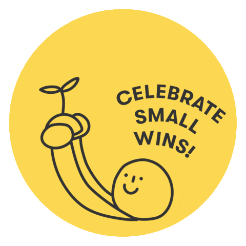 Celebration Win Sticker by Saturday Kids