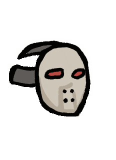 Hockey Mask Sticker
