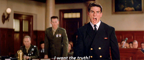 Tom Cruise I Want The Truth GIF - Find & Share on GIPHY