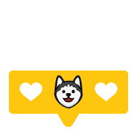 Puppy Love Sticker by Michigan Tech