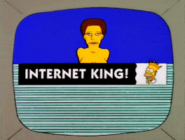 downloading the simpsons GIF