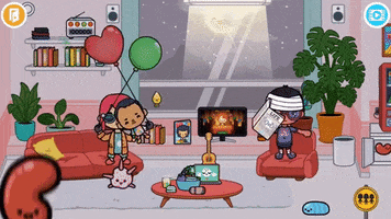 happy friday jumping GIF by Toca Boca