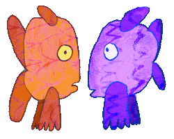 Awkward Sea Life Sticker