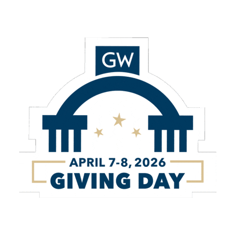 Gw Sticker by George Washington University