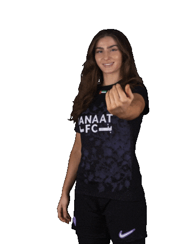 Come Here Womens Football Sticker by Banaat FC