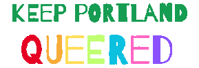 Queerart Lgbtqart Sticker by Portland Queer Arts