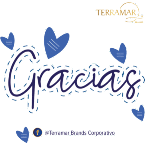 Gracias Corporativo Sticker by Terramar Brands
