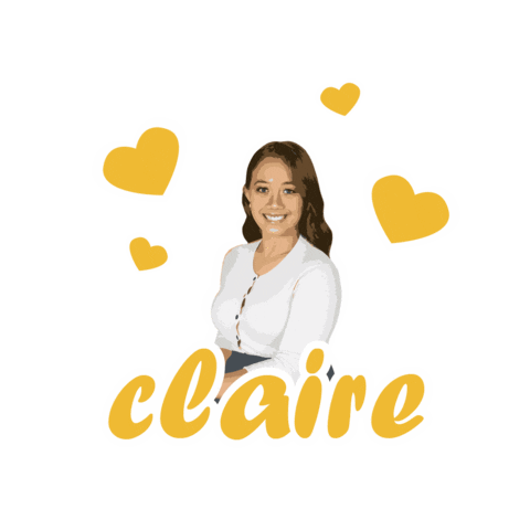 Claire Sticker by Begin Again