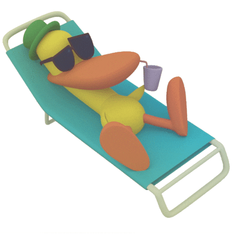 Summer Beach Sticker by Pocoyo for iOS & Android | GIPHY