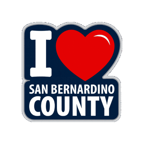 San Bernardino County Sticker