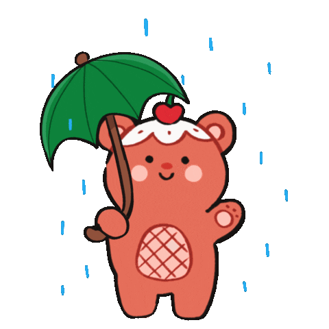 Happy Rainy Day Sticker