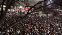 Alabama Fans Pack Streets To Celebrate Title Win