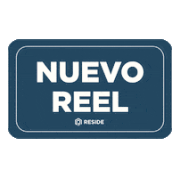 Reel Sticker by Reside Corp