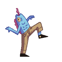 Fish Sticker