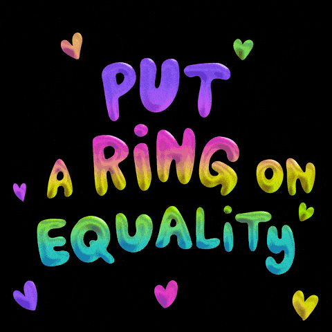 Put a ring on equality, pass the Respect for Marriage Act