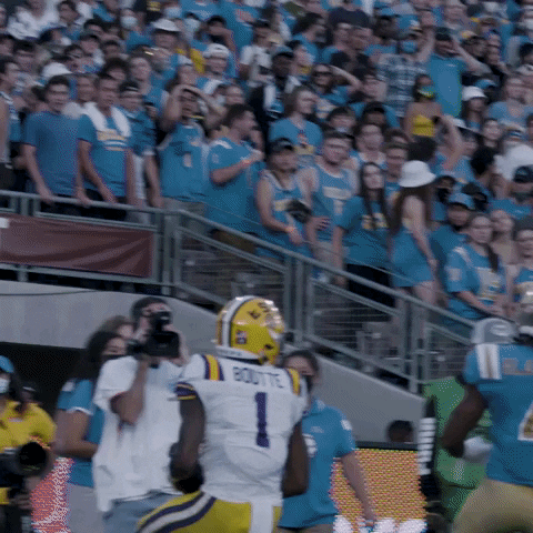 Dance Touch Down GIF by LSU Tigers