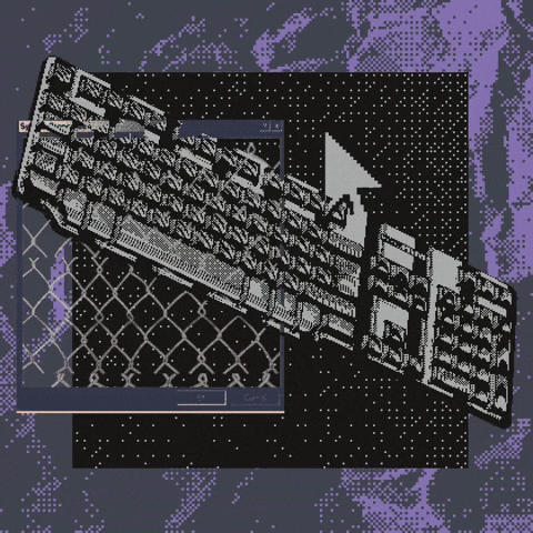 Loop Distort GIF