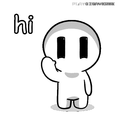 Hey You Hello Sticker by Playgigaverse