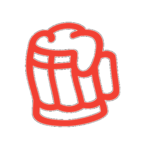 Drunk Sticker by Mota Italic