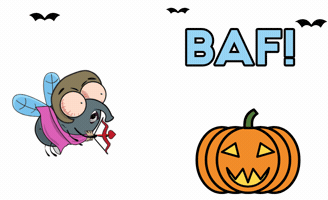 Halloween Baf GIF by Dvě Mouchy
