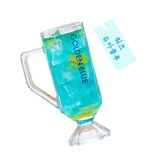 Quartz Highball Sticker by golden blue