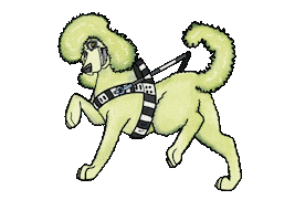 Guide Dogs of the Desert Sticker