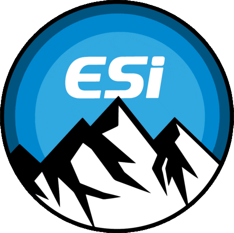 Ski Mountain Sticker by esi.ecoledeski