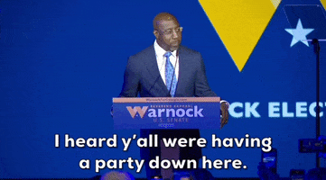 Party Georgia GIF by GIPHY News