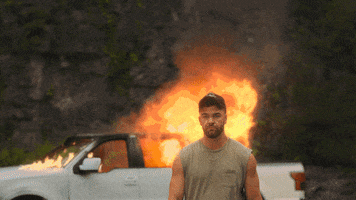 dylanscottcountry music music video fire action GIF