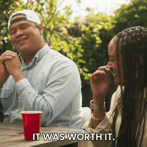 Worth It Laughing GIF by Onyx Collective