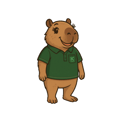 Capivara Kbr Sticker by Koppert Brasil