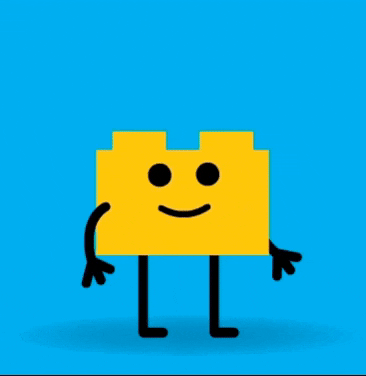 Happy Jump GIF by LEGO