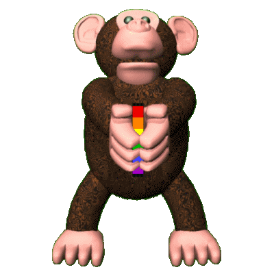 Gay Pride 3D Sticker