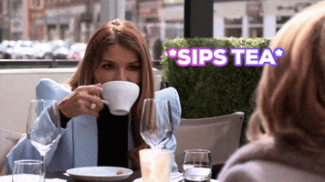 Tea Gossip GIF by Real Housewives Of Cheshire