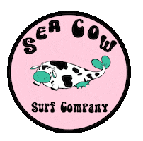 SeaCowSurfCo Sticker