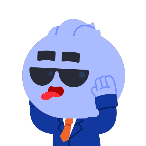 Joke Agent Sticker by Kudai