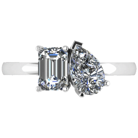 I Said Yes Pear Sticker by Grand Diamonds