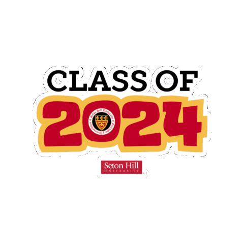 Seton Hill Class Of 2024 Sticker by Seton Hill University