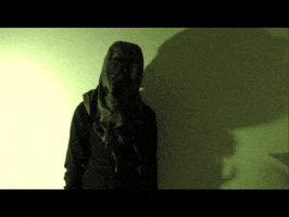 outer space gas mask GIF by Charles Pieper