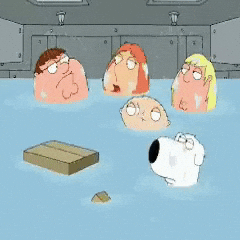 Floating Spongebob Squarepants GIF
